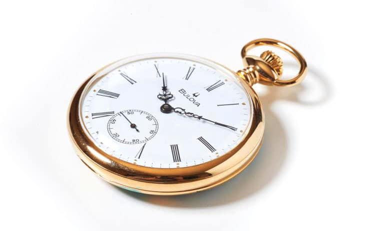 Bulova pocket watches on sale