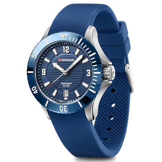 Wenger Damenuhren SeaForce blau